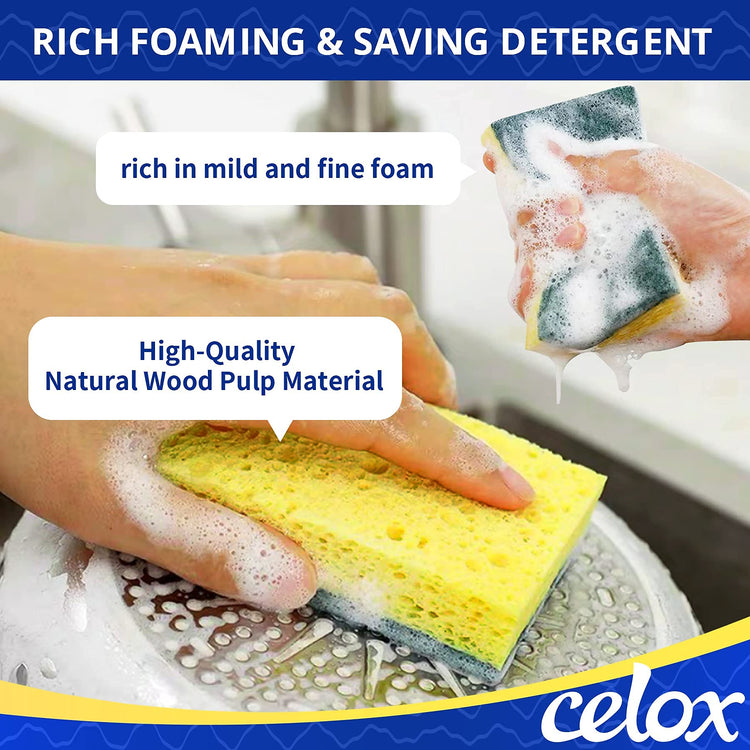 24 Pack Dish Sponge for Kitchen (24 Count)