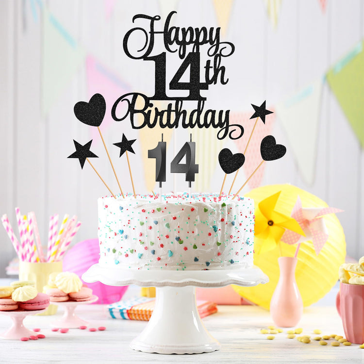 14th Birthday Cake Decorations