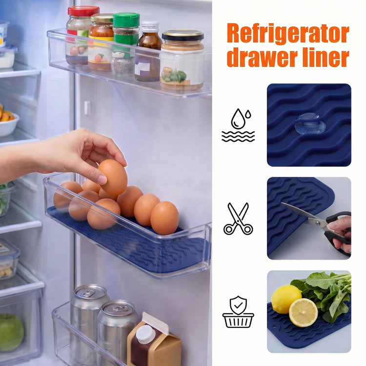 Silicone Dish Drying Mat for Multiple Usage