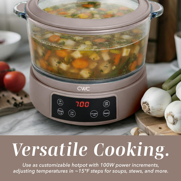 Glass Mini Low Carb Rice Cooker