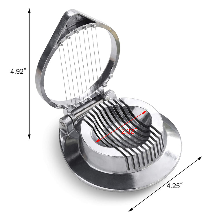 Commercial Grade Aluminum Egg Slicer