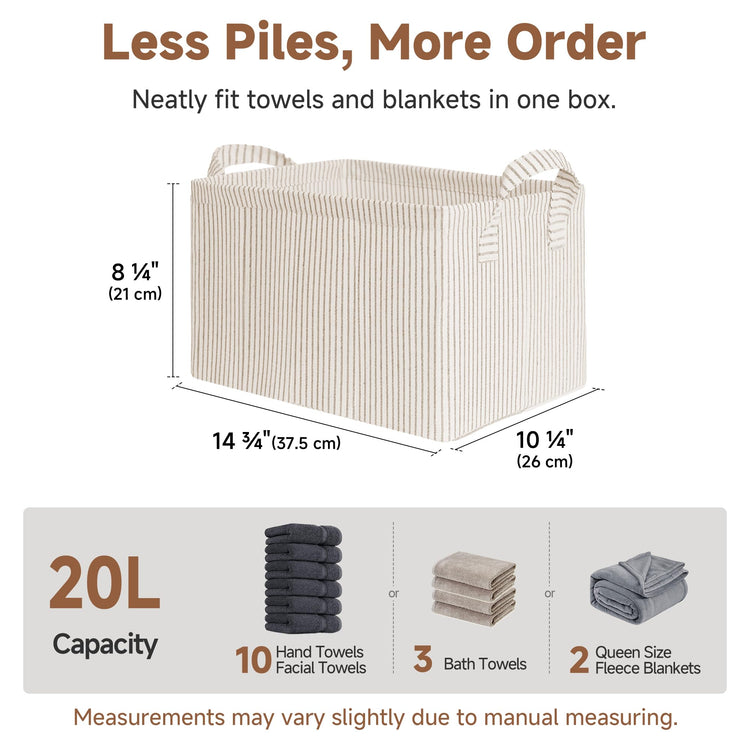 Fabric Storage Bins (2 Count)