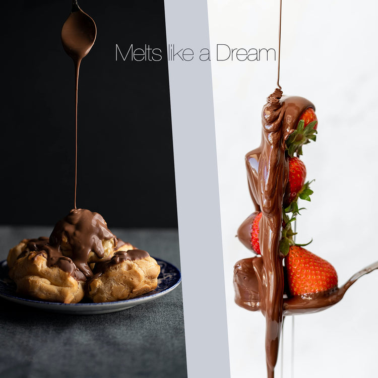 Premium Italian Milk Melting Chocolate 5 Lbs Candy Melts Non (80 Ounce)