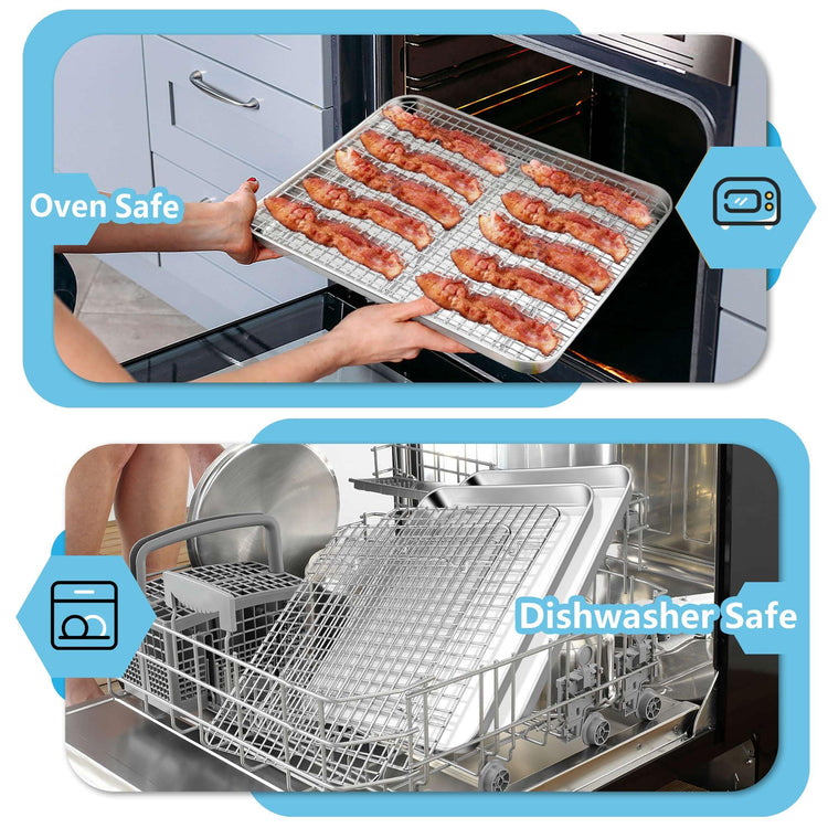 Cookie Sheets with Cooling Racks (2 Count)