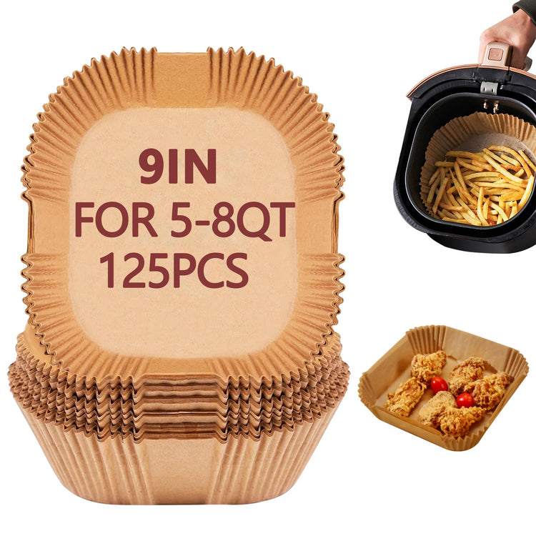 9 Inch Air Fryer Liners Disposable