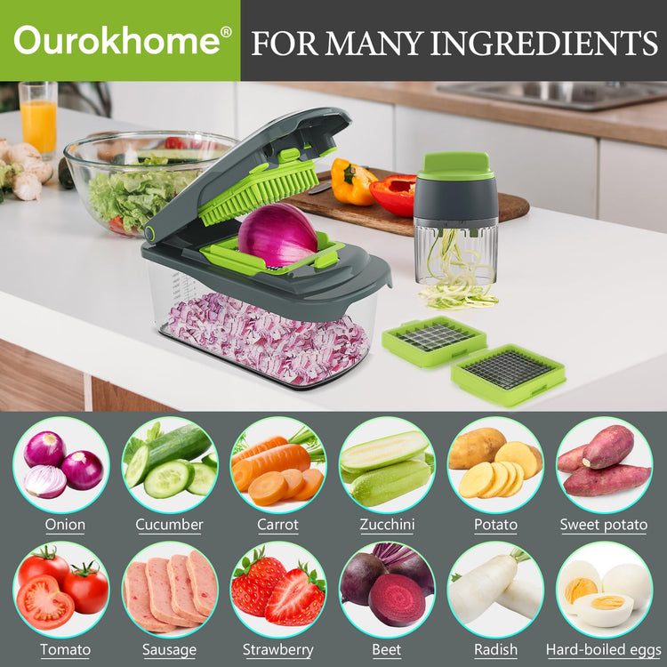 Onion Chopper Dicer with Container
