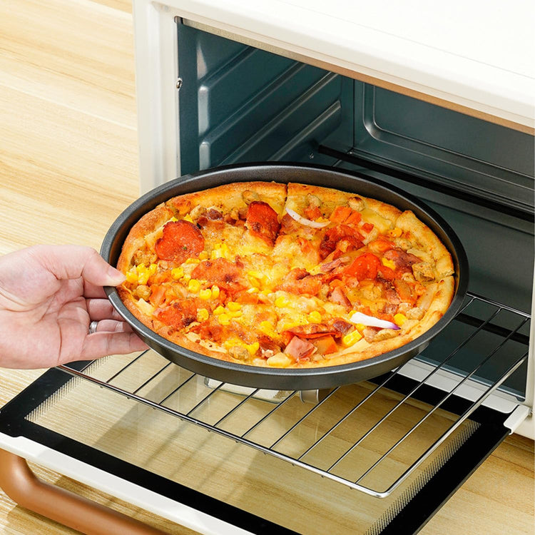 2Pcs 12 inch Pizza Pan for Oven (2 Count)