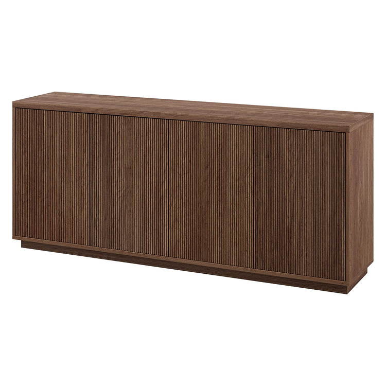68" Fluted Modern Sideboard Buffet Cabinet