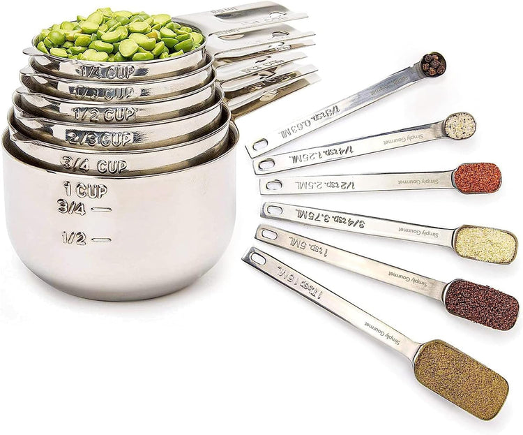 Measuring Cups & Spoons Set of 12