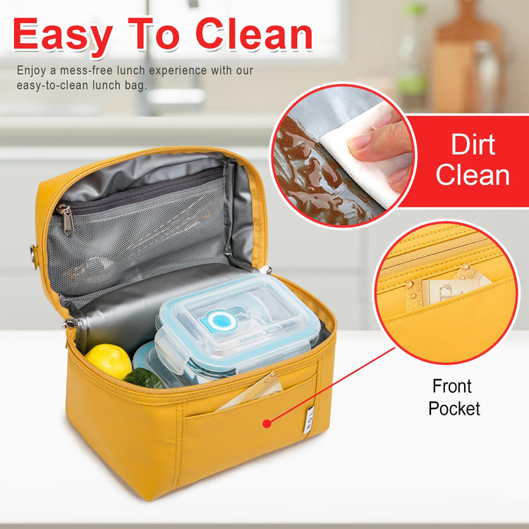NOL 8L Insulated Lunch Bag for Women