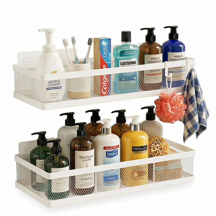 Mesh Shower Caddy Wall Mount (2 Count)