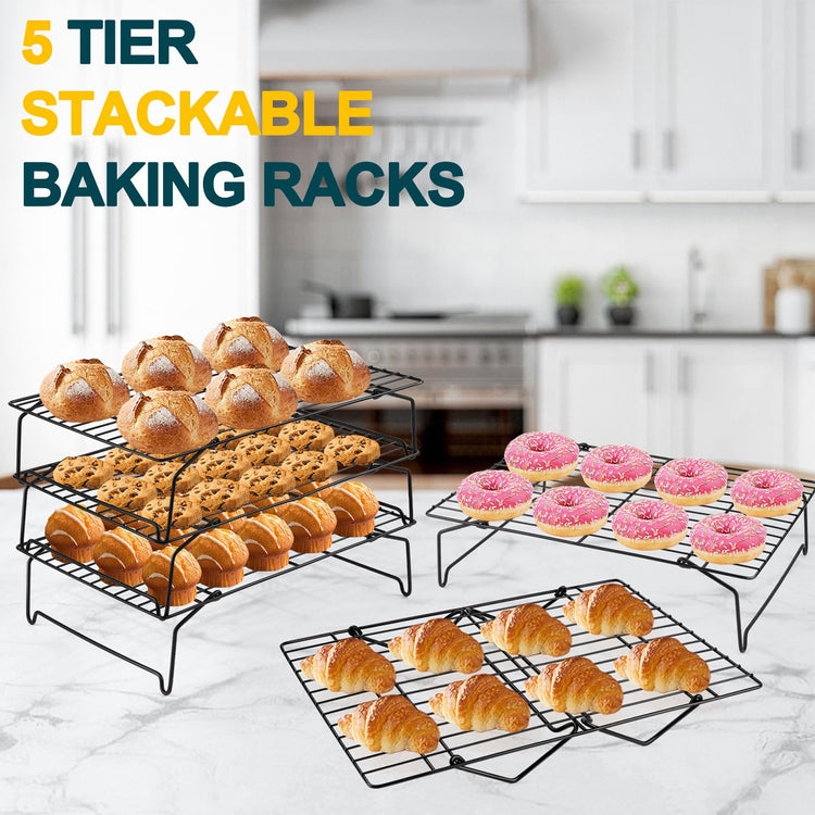 5 Tier Stainless Steel Cooling Rack
