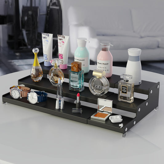 Expandable Spice Rack Storge organizer with 3 (2 Count)