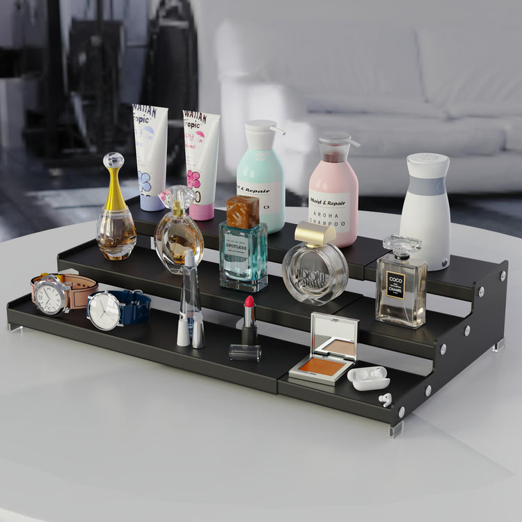 Expandable Spice Rack Storge organizer with 3 (2 Count)