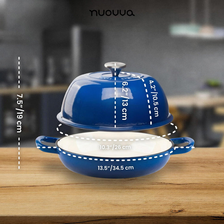 Enamelled Cast Iron Dutch Oven Pot