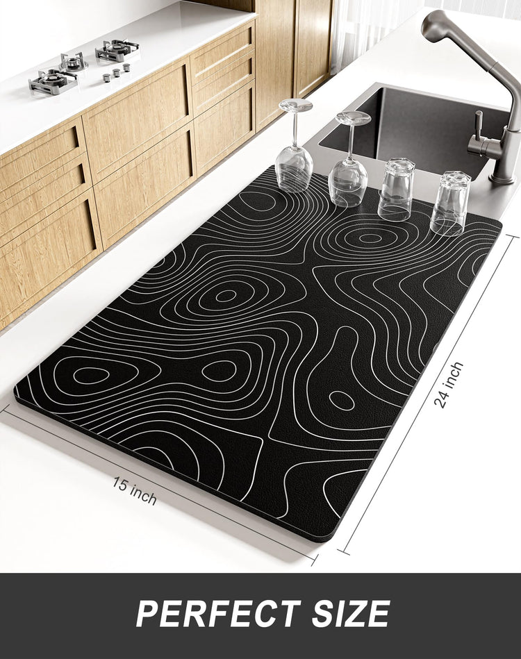 Dish Drying Mat for Kitchen Counter