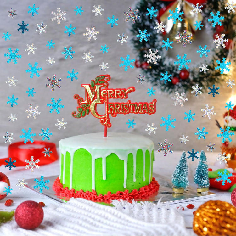 Winter Snowflake Confetti Party Decorations