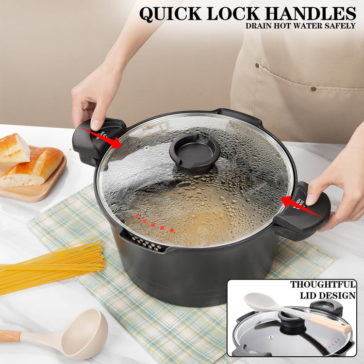5qt Pasta Pot with Strainer Lid