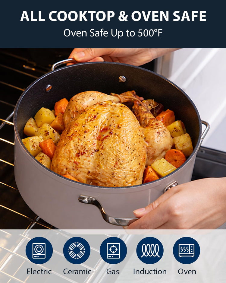 12pc Forged Lightweight Cookware Set