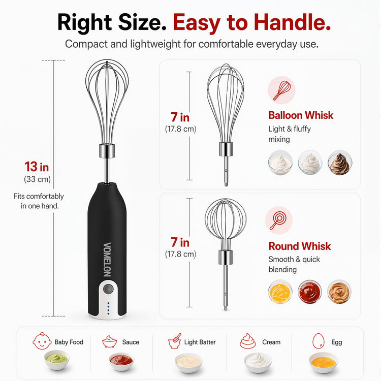 Electric Hand Mixer Whisk