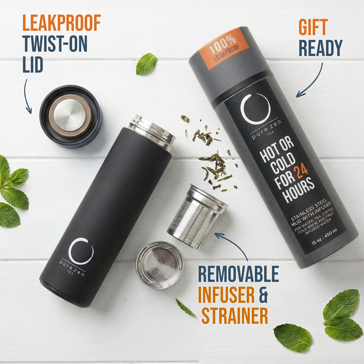 Insulated Tea Infuser Bottle