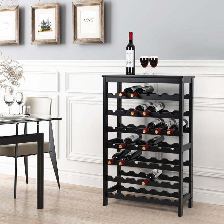 42 Bottles Bamboo Wine Rack (42 Count)