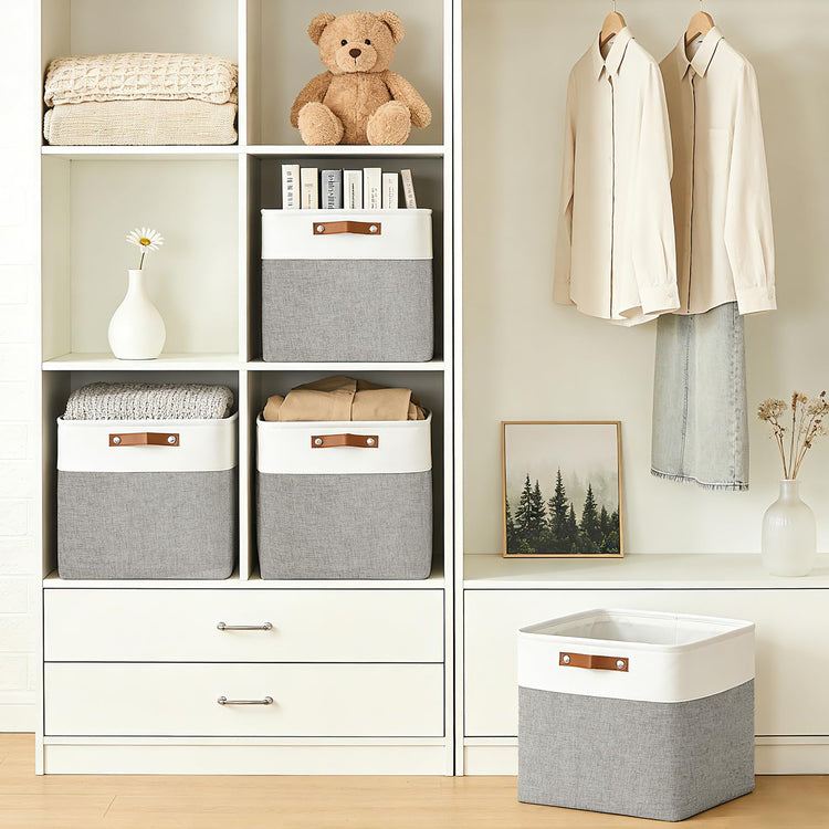 13x13 Cube Storage Bins (4 Count)