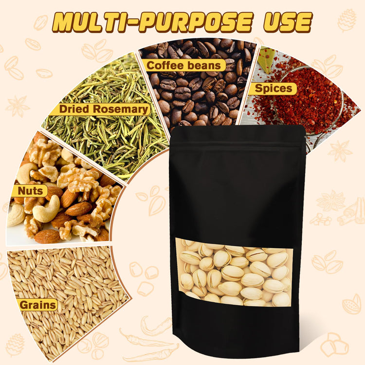 50 Pack Resealable Treat Bags