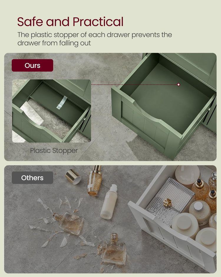 Bathroom Floor Storage Cabinet