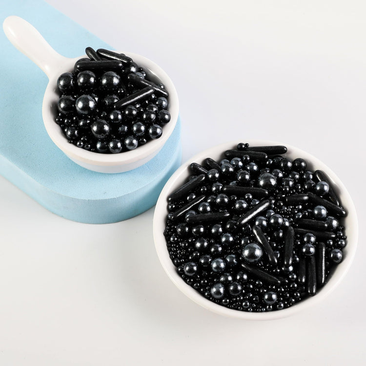 Black Mix Sugar Sprinkles (4.16 Ounce)