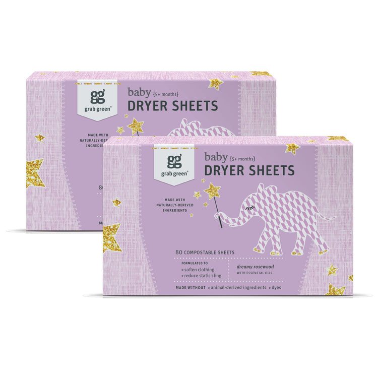 Baby Laundry Dryer Sheets (160 Count)