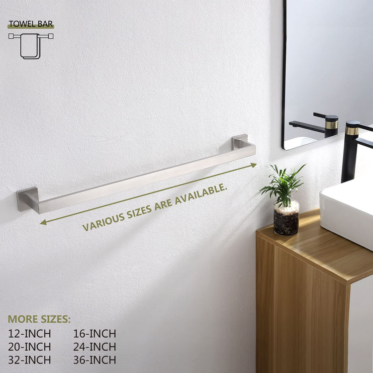32 Inch Single Towel Bar