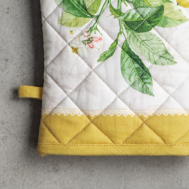 100% Cotton Oven Mitt & Pot Holder Set