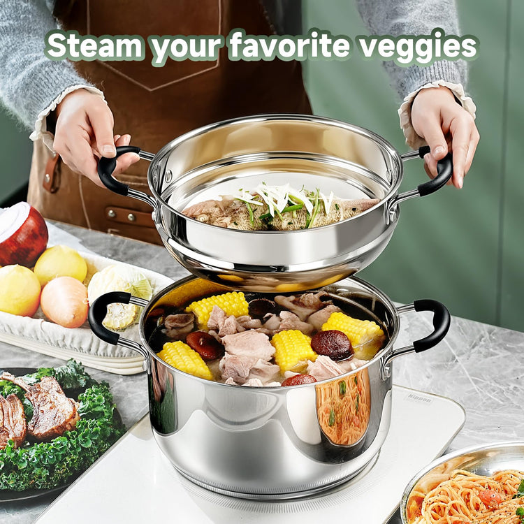 Stainless Steel Kitchen Cookware Set