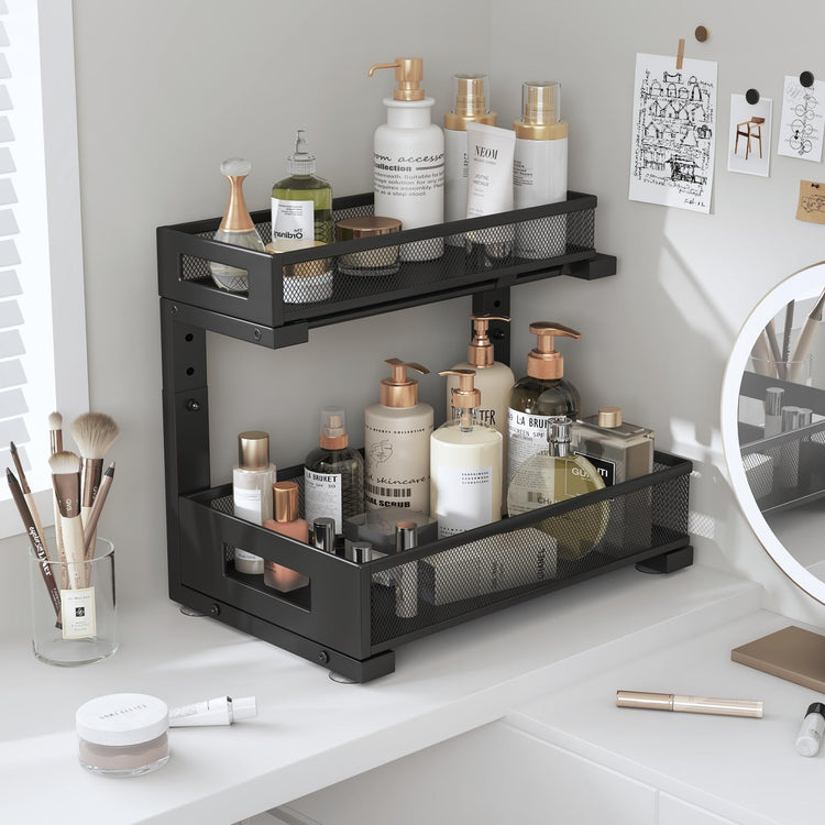 2 Pack Under Sink Storage Organizer (2 Count)