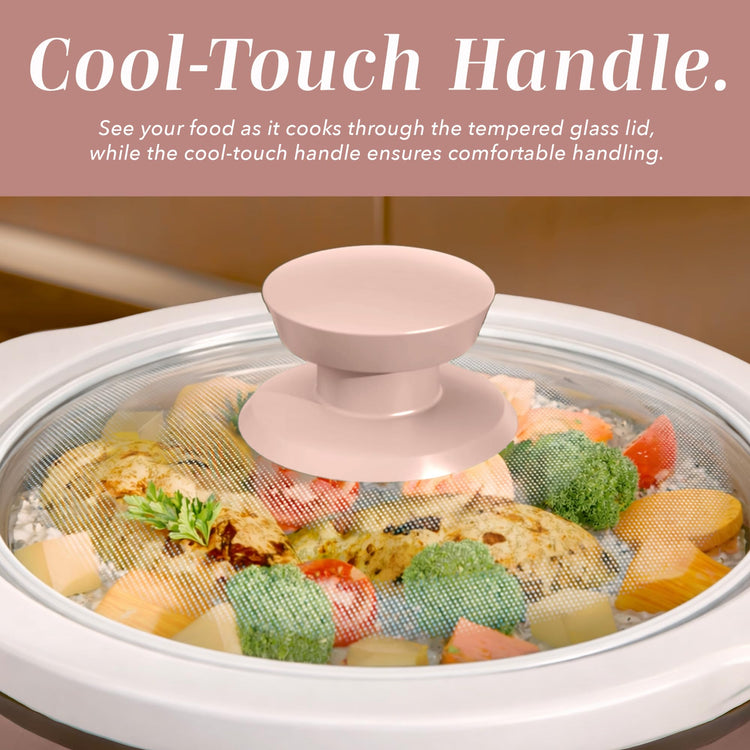 2QT Mini Electric Round Slow Cooker