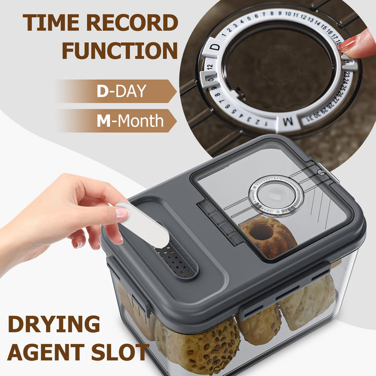 Bread Box For Kitchen Countertop