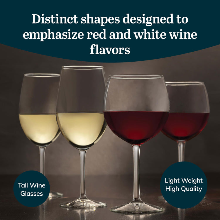 Vineyard Reserve Wine Glasses Set of 12