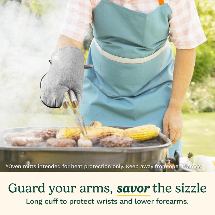 Cuisinart Chambray Kitchen Oven Mitts (2 Count)