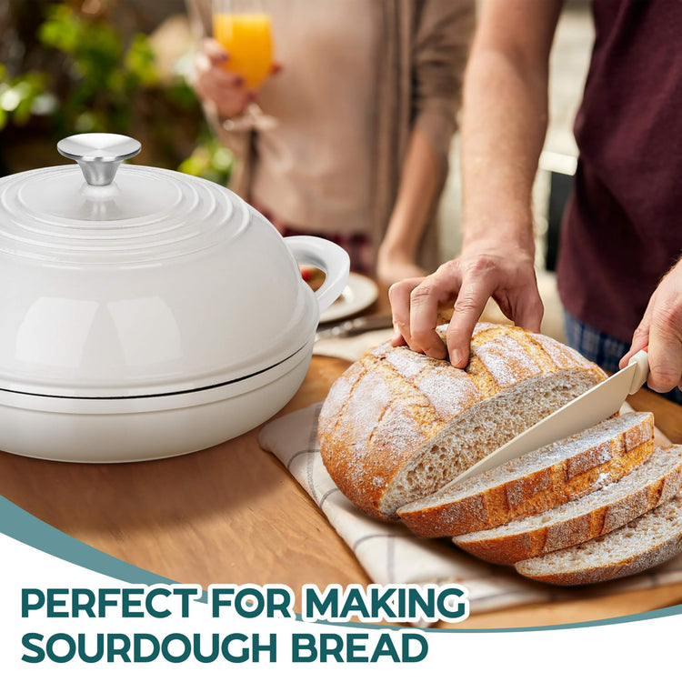 Dutch Oven for Sourdough Bread Baking