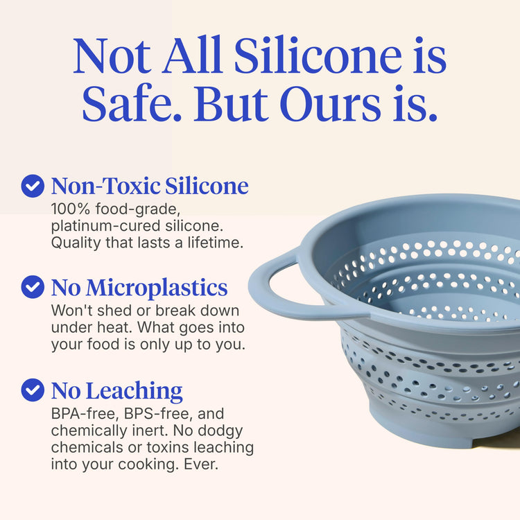 Collapsible Colander for Kitchen