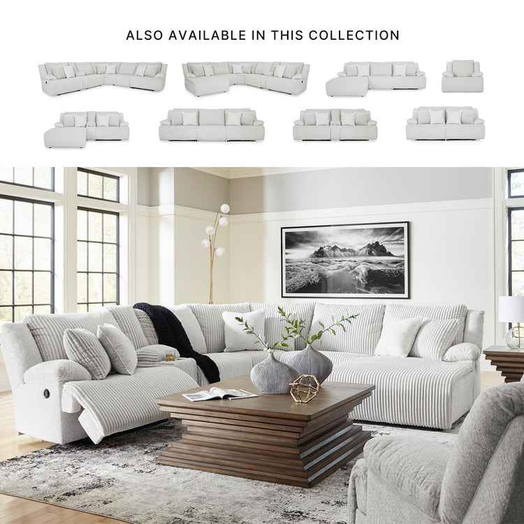 6 Piece Modular Reclining Sectional (6 Count)