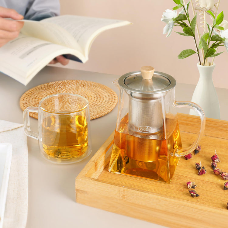 Glass Teapot with Infuser