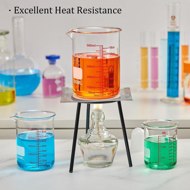 High Borosilicate Glass Measuring Cup Set