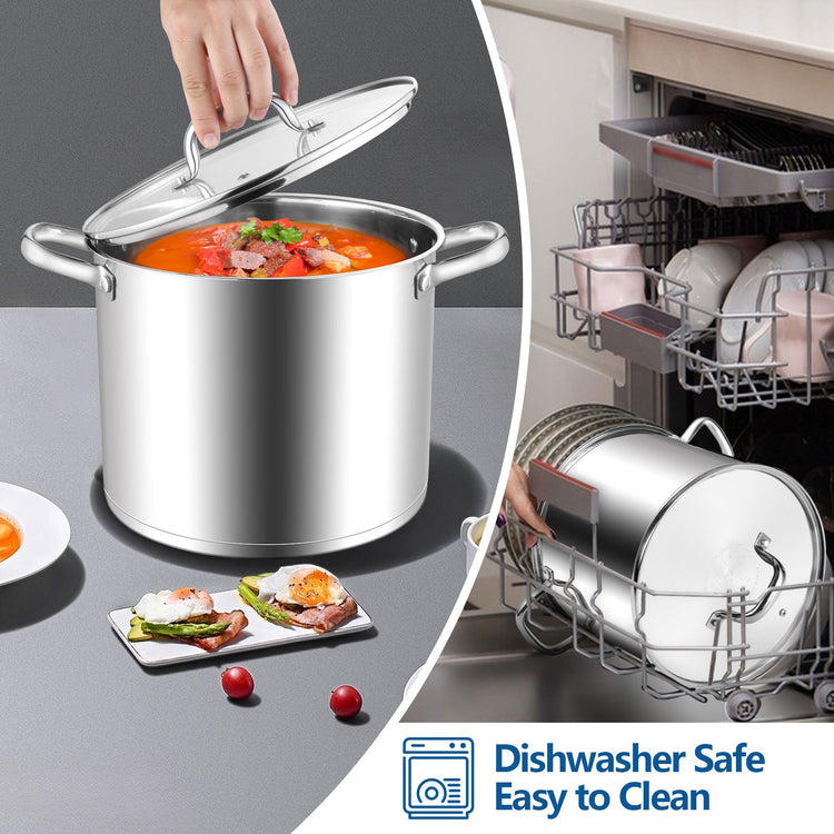 12 Quart Cooking Stock Pot
