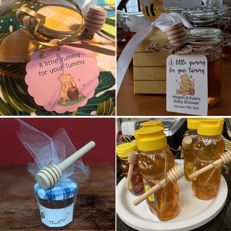 70 PCS Honey Dipper Stick