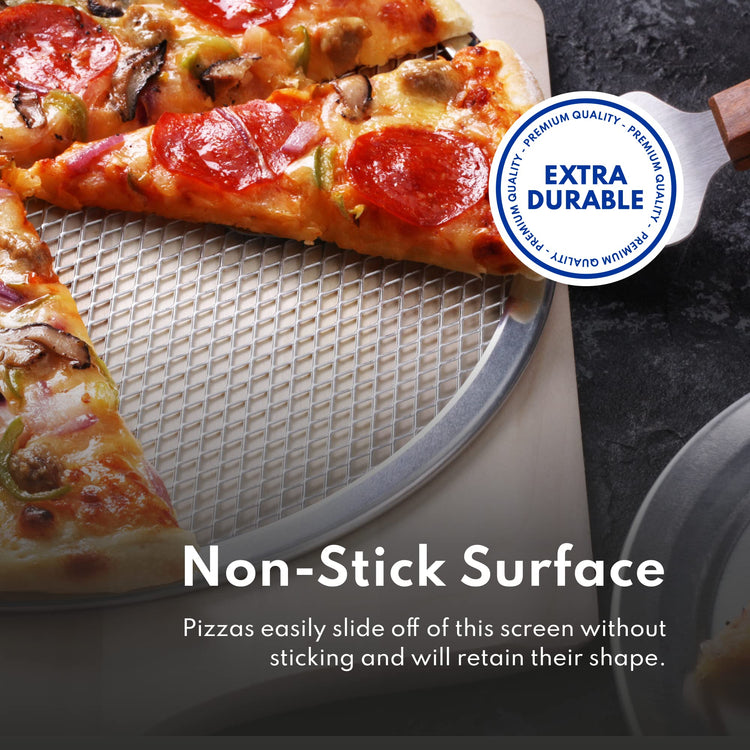 Seamless Aluminum Pizza Baking Screens