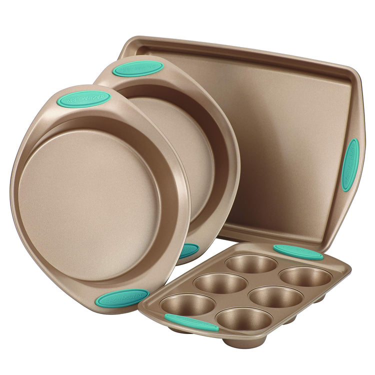 Cucina Bakeware Set Includes Nonstick Cake Cookie Baking Sheet and Muffin Cupcake Pan