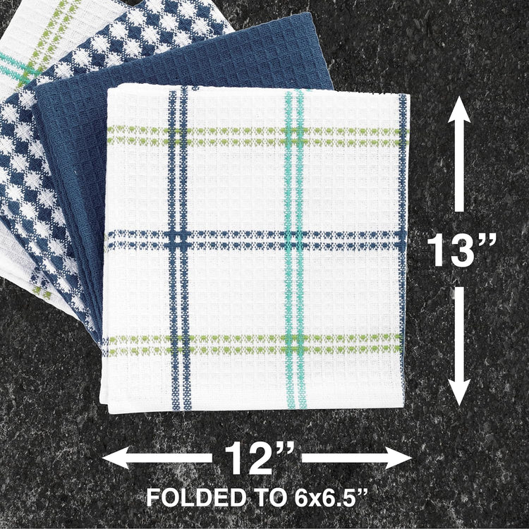 Premium Waffle Dish Cloths (4 Count)