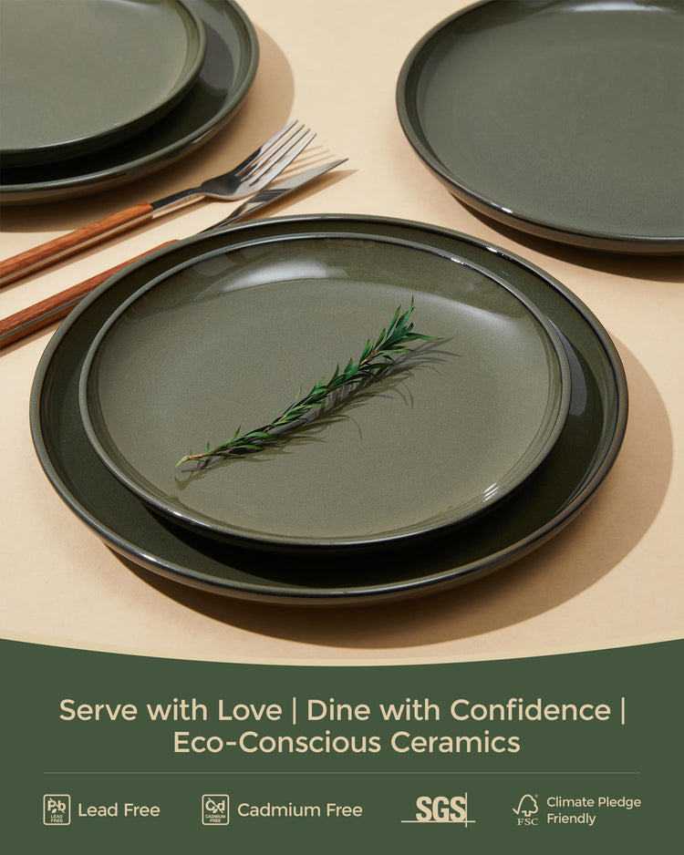 Stoneware Dinnerware Sets for 4